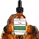 MagMushroom Chaga Mushroom Extract Flydende tinktur, Dagligt tillæg, Dobbelt Udtrukket for maksimal Potency, 2 Fl. oz., 60 Daglige doser