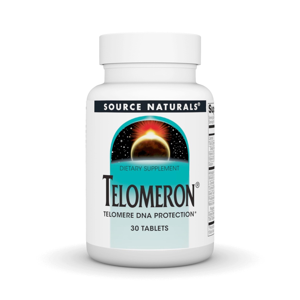 Kilde Naturals Telomeron - Telomer DNA Protection * - 30 tabletter