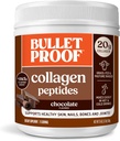 Skudsikker chokolade collagen protein pulver med MCT Oil, 19g protein, 17.6 Oz, Collagen peptider og aminosyrer til sund hud, knogler og joints, emballage Maj Vary