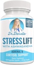 Stress Lift Budd124; Bedste Ashwagandha tillæg - 5 i 1 Organic Stress Relief, Adrenal Support, Joy, Mood & Thyroid Support Budd124; Slap af sindet, Boost Mood, Relieve Stress 120 Veganske kapsler