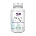 Now Solutions Aquatic Beauty+ Capsules - Marine Collagen and Vitamin C Supplement for Youthful Skin*, Non-GMO, 60 Capsules
