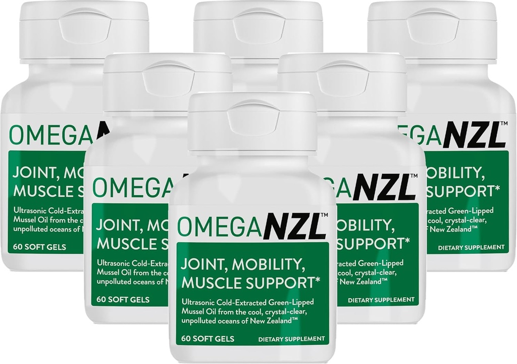 Original Omega-3 Fælles Support, Bedste Naturlige Muskel Relief, Green- Lipped Mussel Oil, 360 Softgels, Ingen Fishy Eftersmag