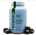relate Mood Daily Happy Berry Gummies - Super Mushroom Complex for Balanced Mood & Cognitive Support - 60 Count
