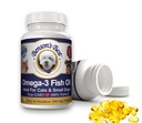Benson 's Best Omega 3 Fish Oil for Cats & Small Dogs - 200 Softgels 500mg - 43% mere Omega 3 Fedtsyrer end lakseolie - 100% ren, ikke-GMO, Natural Pet Food Dog Fish Oil Kosttilskud
