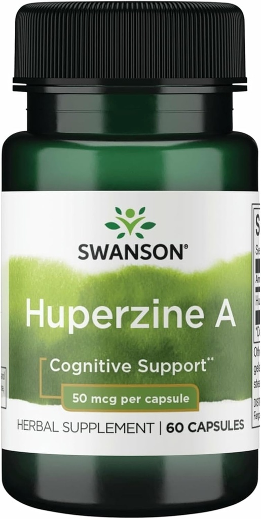 Swanson Huperzine A 50 mikrogram 60 kapsler