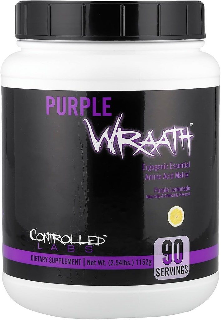 Kontrollerede Labs Purple Wraath, Purple Lemonade, 2,44 lb.