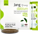 Psyllium Husk Fiber Fish Collagen All-in-One Supplement for Digestive Health, Colon Cleanse to Support Constipation Relief, Better Digestion, Jangdabium 30 Packets