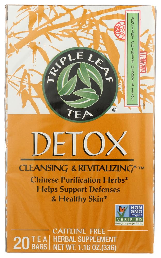 Triple Leaf Detox Tea - 20 poser (pakke med 2)