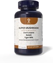 Super Mushrooms Extract, 3 Mushrooms, Lions Mane Mushroom, Reishi Mushroom, Tiger Milk Mushroom, Immunitet Support