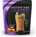 Chike Caramel High Protein Iced Coffee, 20 G Protein, 2 Shots Espresso, 1 G Sukker, Keto Friendly and Gluten Free, 14 Servere (14.3 Ounce)
