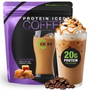 Chike Caramel High Protein Iced Coffee, 20 G Protein, 2 Shots Espresso, 1 G Sukker, Keto Friendly and Gluten Free, 14 Servere (14.3 Ounce)