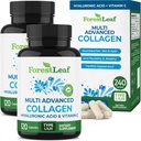 ForestLeaf Multi Collagen piller med Hyaluronsyre + C-vitamin