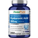 NusaPure Hyaluronsyre 300mg 250 Veggie kapsler (ikke- GMO, Vegan)