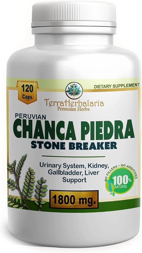 Chanca Piedra Stone Breaker Note 124; Lavet i USA med Premium Chanca Piedra fra Peru