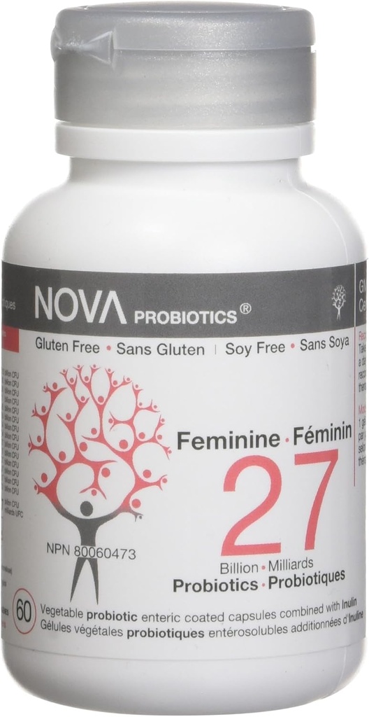 Nova Probiotika Feminin 27 Billion 60 Vcaps