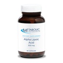 Metabolisk vedligeholdelse Alpha lipoinsyre - 300 mg ALA supplement - antioxidant støtte til nerve + leversundhed (90 kapsler)