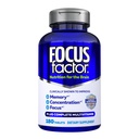 Focus Factor Brain Supplement Multivitamin Forbedre hukommelse og klarhed Boost koncentration Neuro Energy Learning Reasoning for mænd og kvinder 180 tabletter
