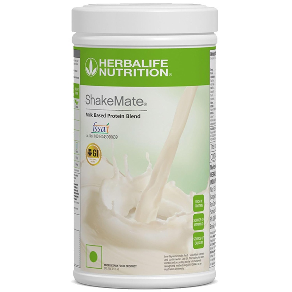 Herbalife Nutrition ShakeMate - Mælkebaseret protein blend - 500 bedstemor