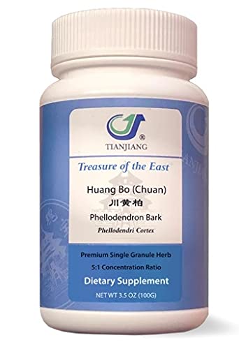 Treasure of The East, Phellodendron Bark - Huang Bai (Chuan) (5:1 Concentrated Herbal Extract Granules, 100g)
