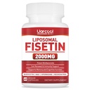 Fiskein Supplement 2000mg for sund aldring og lang levetid, hud sundhed, hjerne - soja fri, vegetar - 60 Softgels