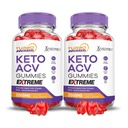 Justified Laboratories (2 Pack Turbo Ripped Keto ACV Gummies Extreme 2000MG Turbo Ripped Keto Gummies Apple Cider Vinagar Formuleret med Pomegranate Beet Juice Powder B12 Vegan Non GMO 120 Gummys
