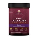 Ancient Nutrition Advanced Multi Collagen Protein Powder Cleanse & Detox, Unflavored, 36 Servere