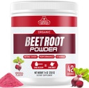 Økologisk Beet Root Powder - Nitrooxid supplement Super Food Beets Kosttilskud, Beet Powder Organic High Blood Pressure Kosttilskud, Beets for High Blood Pressure Support & Heart Health Support