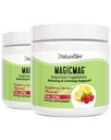 NaturalSlim Magicmag Pure Magnesium Citrate Powder Stress, Forstoppelse, Muscle, Heart Health, og Søvnighed Support Buddy 124; Raspberry Lemon Magnesium Supplement - 8oz Drink Mix (2 Pack)