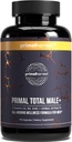Primal Harvest Total Male+ Multivitamin for Men with Essential Vitamins, Minerals and Herbal Support for Energy, Vitality, Immune Health and Performance