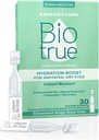 Biotrue Hydration Boost, Preservative-Free Eye Drops for Dry Eyes, Instantly Moisturizes, Rehydrates, Contact Lens Friendly, Refresh & Relieve Eye Irritation, 30 Single-Use Vials (Pack of 1)