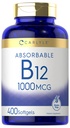Carlyle Vitamin B12 1000 mcg Absorbable
