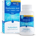 Hyalogisk HylaVision Eye Health Supplement - Hyaluronsyre, Lutein og Zeaxanthin Kosttilskud - Indeholder øjenvitaminer A, C, E og zink - Soothe trætte øjne (120 kapsler)