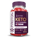 Justified Laboratories Proton Protein Keto ACV Gummies Extreme 2000MG Proton Keto Gummies Apple Cider Vinciate Formuleret med Pomegranate Beet Juice Powder B12 Vegan Non GMO 60 Gummys