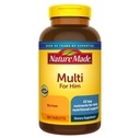 Natur lavet Multivitamin til ham med ingen jern, Herre Multivitaminer til daglig ernæringsstøtte, Multivitamin til mænd, 300 tabletter, 300 dages forsyning