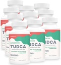 TUDCA lever Kosttilskud 1000mg - 600 Vegankapsler, Mælk Thistle Herbal Blend med Fulvic og Humic Acid til lever, fordøjelsessygdomme