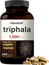NatureBell Triphala Kapsler Supplement, 1.500mg Per Serving