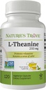 L-Theanine 200mg by Nature 's Trove - 120 Vegetariske Kapsler