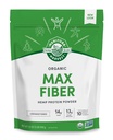Manitoba Høst Hamp Ja Organic Max Fiber Protein Powder, Usødet, 32oz, med 13g af Fiber, 13g Protein og 2,5 g Omegas 3 & 6 per Servering, Keto- Friendly, Konserveringsfri, Packaging May Vary