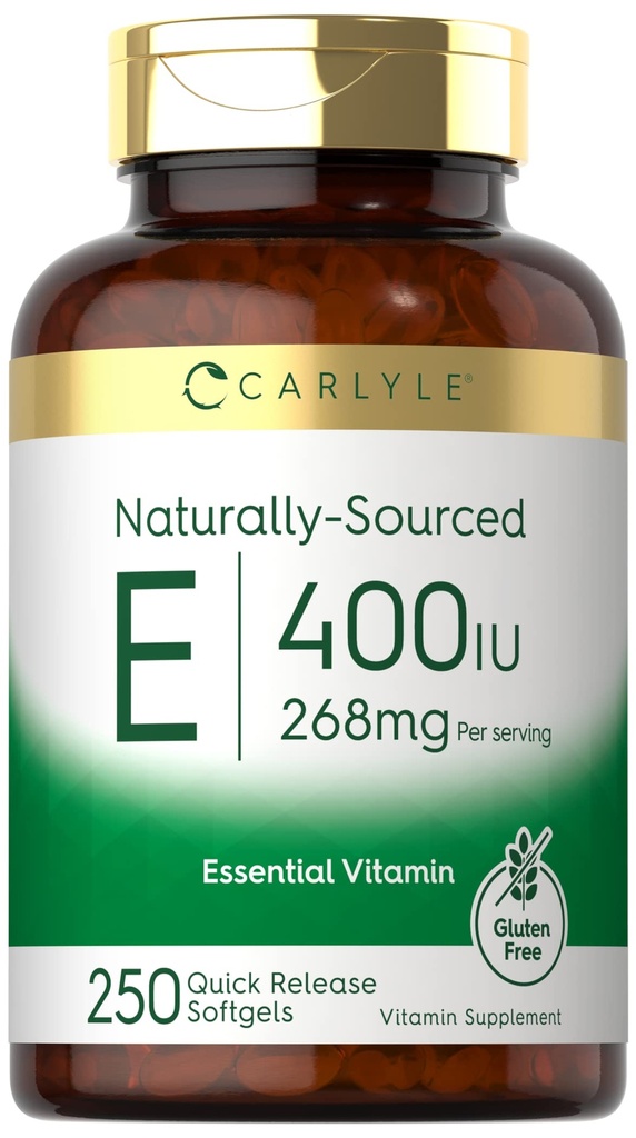 Carlyle Vitamin E 400 IE Softgels