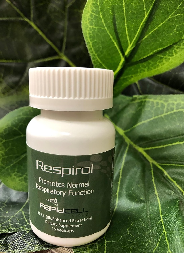 RESPIROL 15 kapsler / flaske fremmer normal respiratorisk funktion