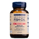Wiley 's Finest Wild Alaska Fish Oil Peak DHA - 900mg EPA og DHA Omega- 3s - 60 Softgels (30 Servere)