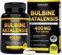 DORADO NUTRITION Bulbine Natalensis Extract 400mg Per Serving (150 kapsler) - Ultra koncentreret ekstrakt - Support Vitality, Styrke, Muskelmasse - Gluten fri, Non- GMO, USA Made - 3. part testet