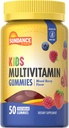Sundance Kids Multivitamin Gummies Note 124; med Vitamin D3, C, B12, og Zink124; 50 Greve 124; Blandet Berry Flavor