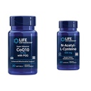 Life Extension Super Ubiquinol CoQ10 med PQQ, CoQ10, PQQ & N- Acetyl- L- Cystein (NAC), immunforsvar, luftveje, leversundhed