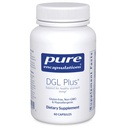 Ren indkapsling DGL Plus - Gut Health Kosttilskud til mænd og kvinder - med Marshmallow Root, Aloe Vera Extract & Slippery Elm Bark - Non- GMO & Vegan - 60 kapsler