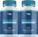 (2 Pack) ProstaPure Prostata Support Kapsler - Prosta Pure Pills Supplement, Maksimal Styrke, Ny Forbedret Multivitamin Formulering, ProstaPure Anmeldelser, 120 Kapsler