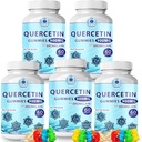 Quercetin Gummies - Quercetin med bromelain vitamin C + Zink vitamin D3 - Chewable Quercetin 900mg kosttilskud - Quercetin til børn og voksne (5)