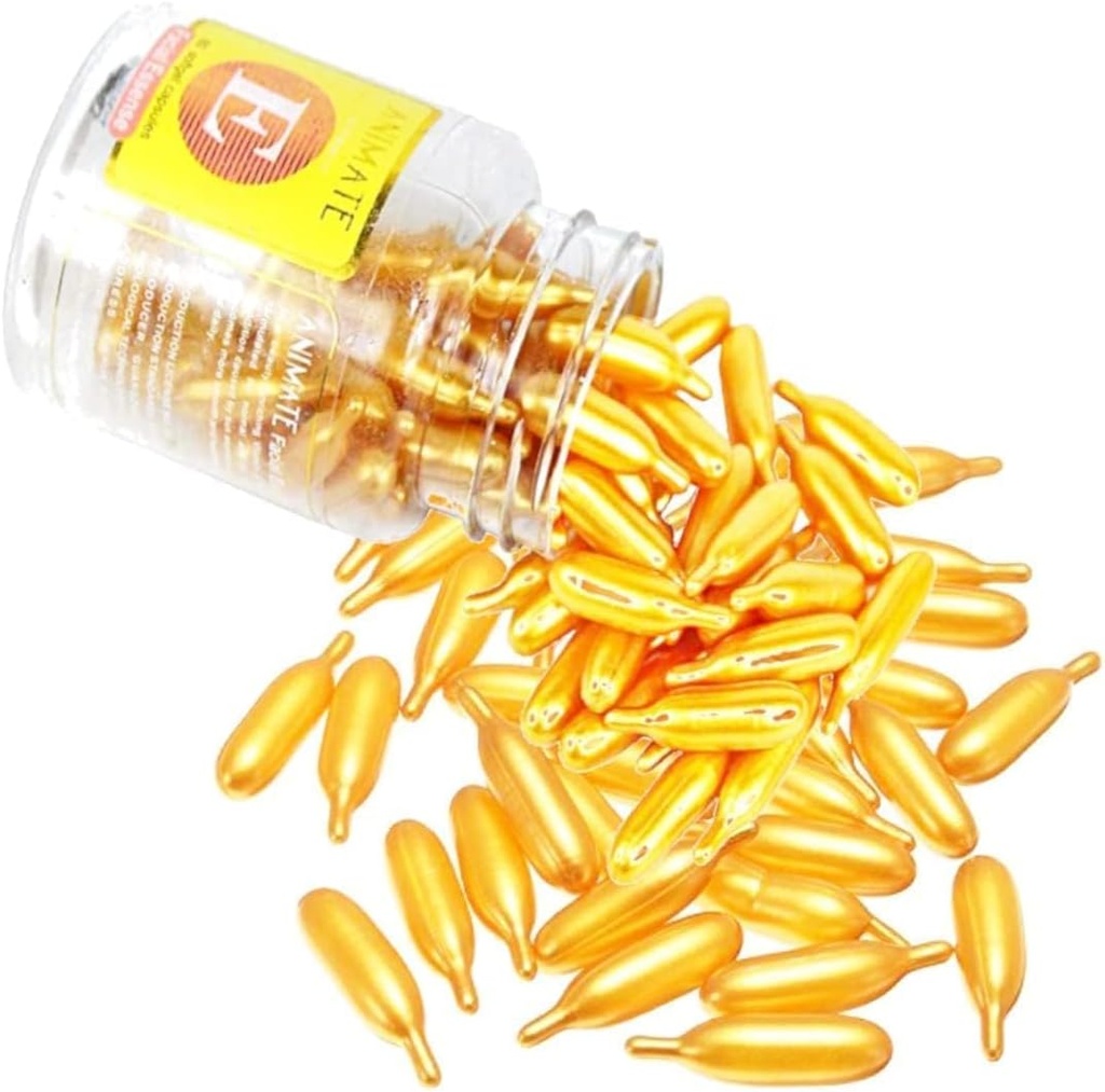 E-vitamin Kapsel til ansigtskapsel glødende hud 60 Kapsel Hver flaske Asorteret farve