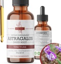 Organic Astragalus Tincture - Premium Astragalus Root Extract for immunforsvar - Alkohol- Free, Sugar- Free, Vegan - High Potency Liquid Supplement - Made in USA - 2 Fl.Oz.