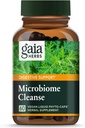 Gaia urter Microbiome Cleanse - med sort valnød, Sweet Wormwood, Oregano & pebermynte - Hjælper Balance GI Tract Mens støtte fordøjelsessygdomme - 60 Vegansk flydende Phyto- kapsler (30-dages forsyning)